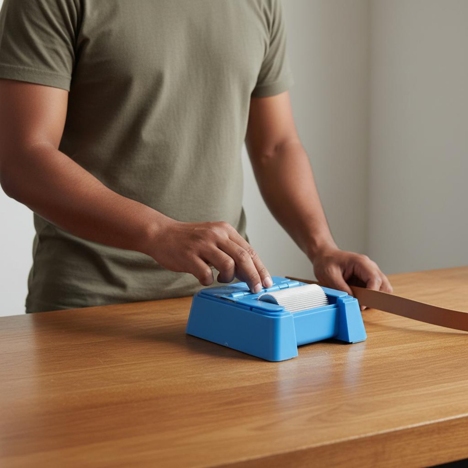 Leatherwork For Beginners - Leather Border Oiler Box Even Application