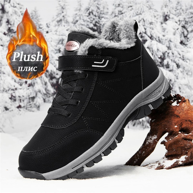 Men's Shoes New Winter Snow Bo - Leather Work For Kids review and price