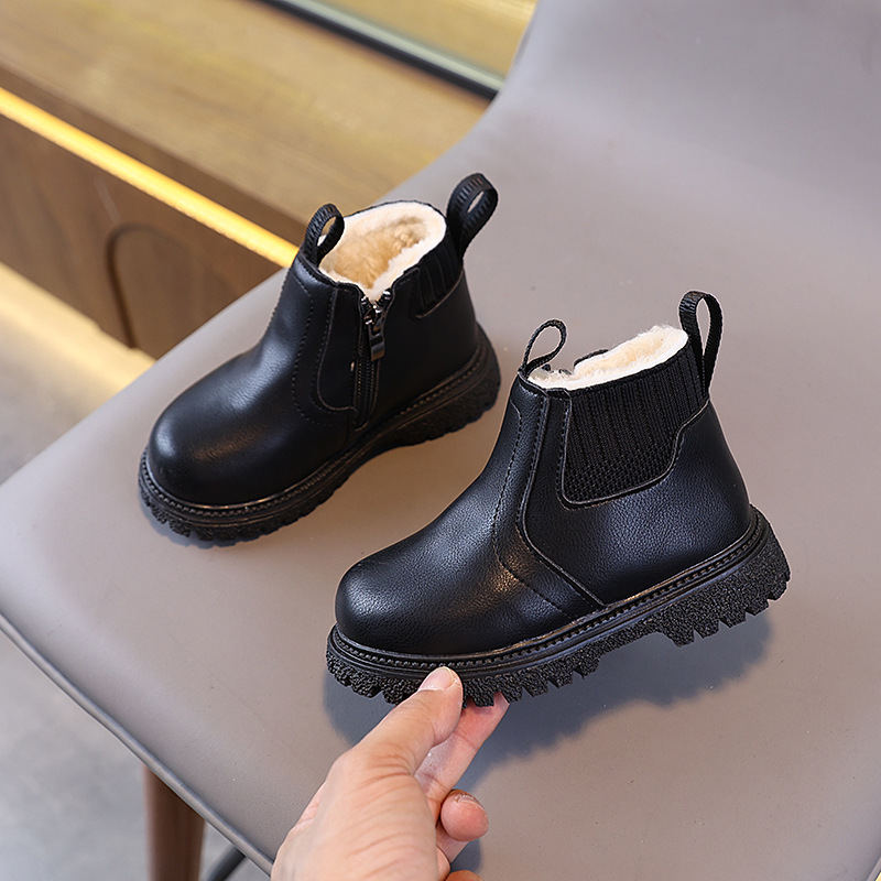 Children Fleece-Lined Work Sho - Leather Work For Kids review and price