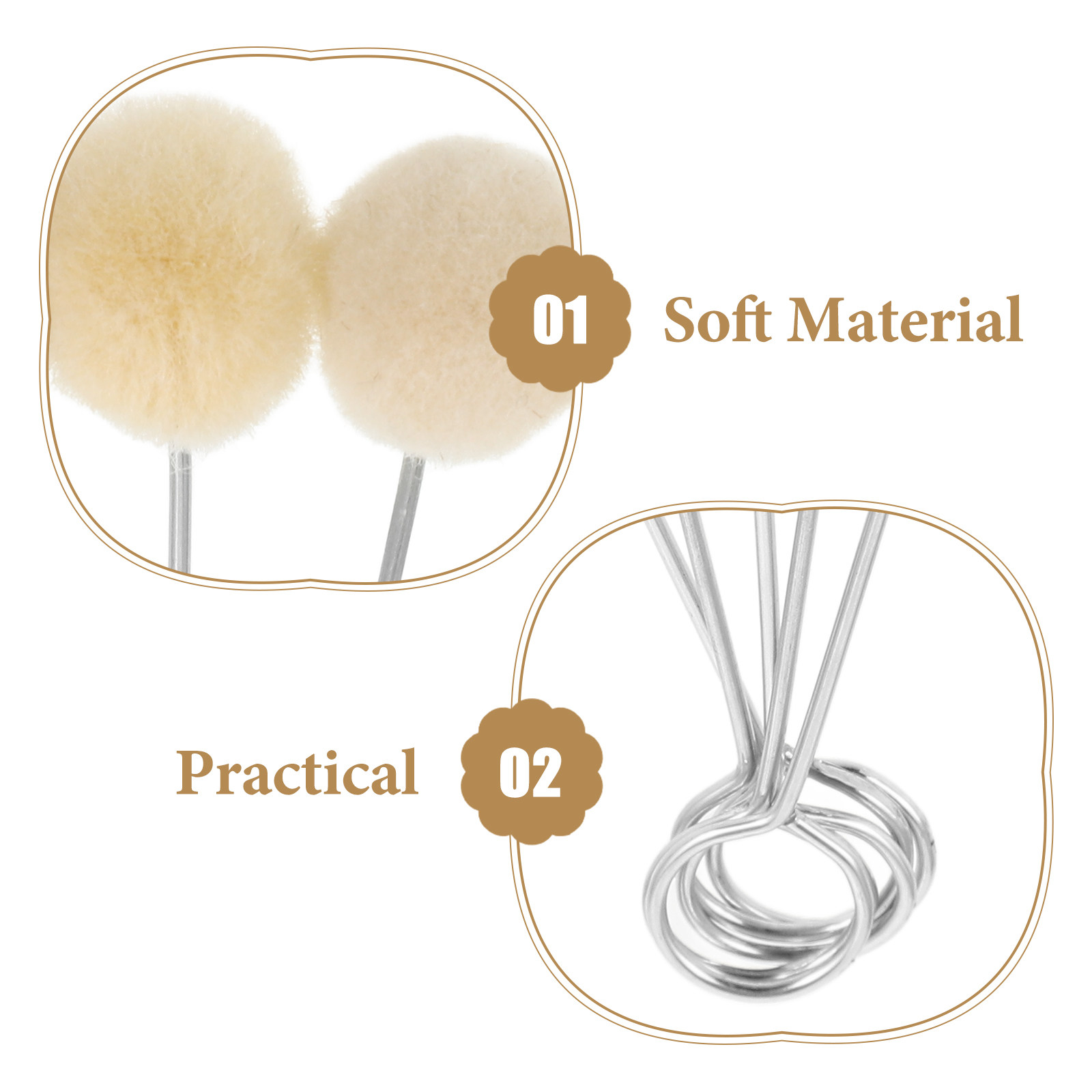 10Pcs Dye Applicator Wool Daub - Leatherwork Art review and price