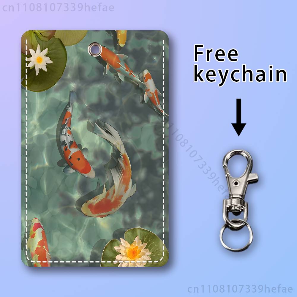 Koi Carp Painting Art Holder F - Leatherwork Art review and price