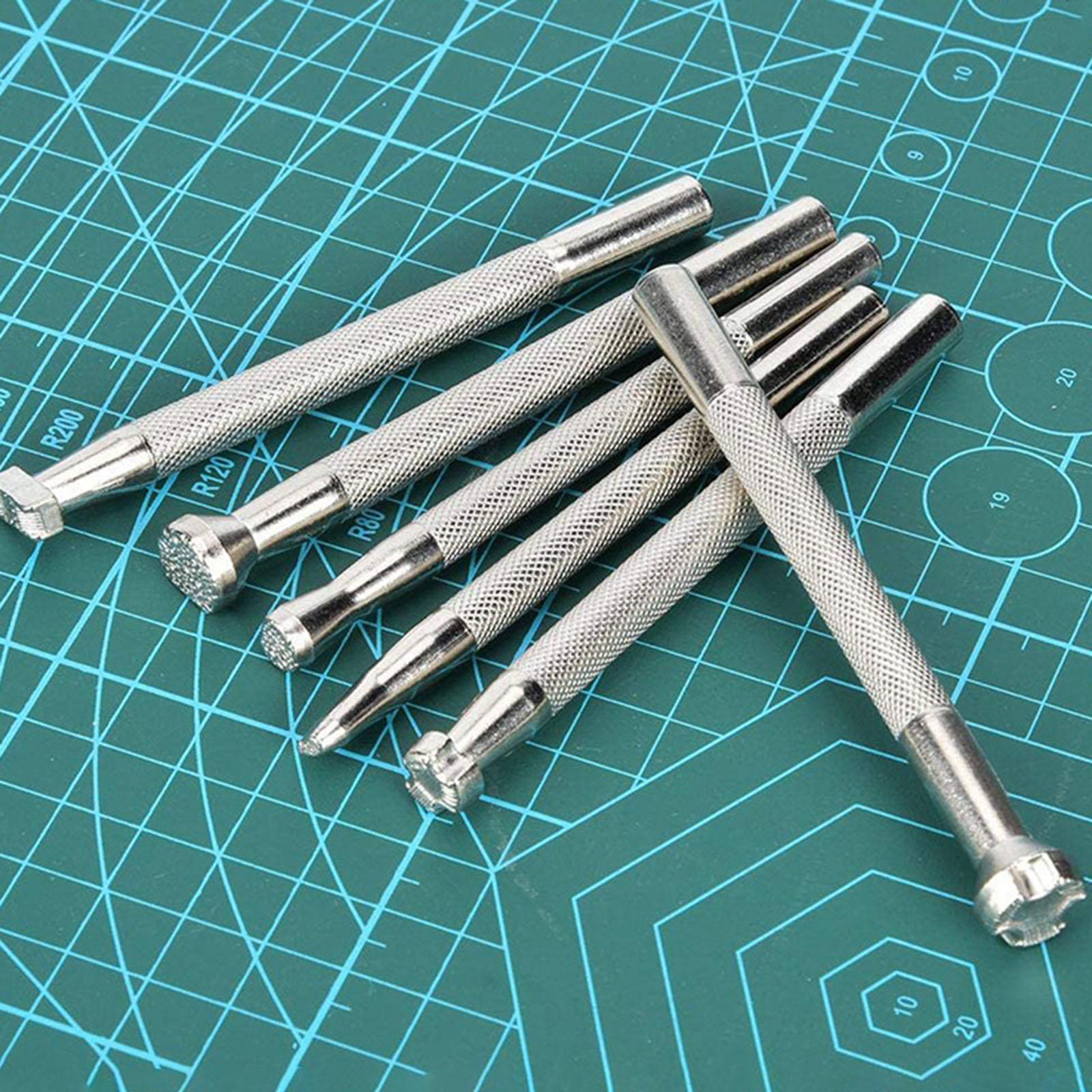6Pcs Leather Stamping Tools Le - Leatherwork Art review and price