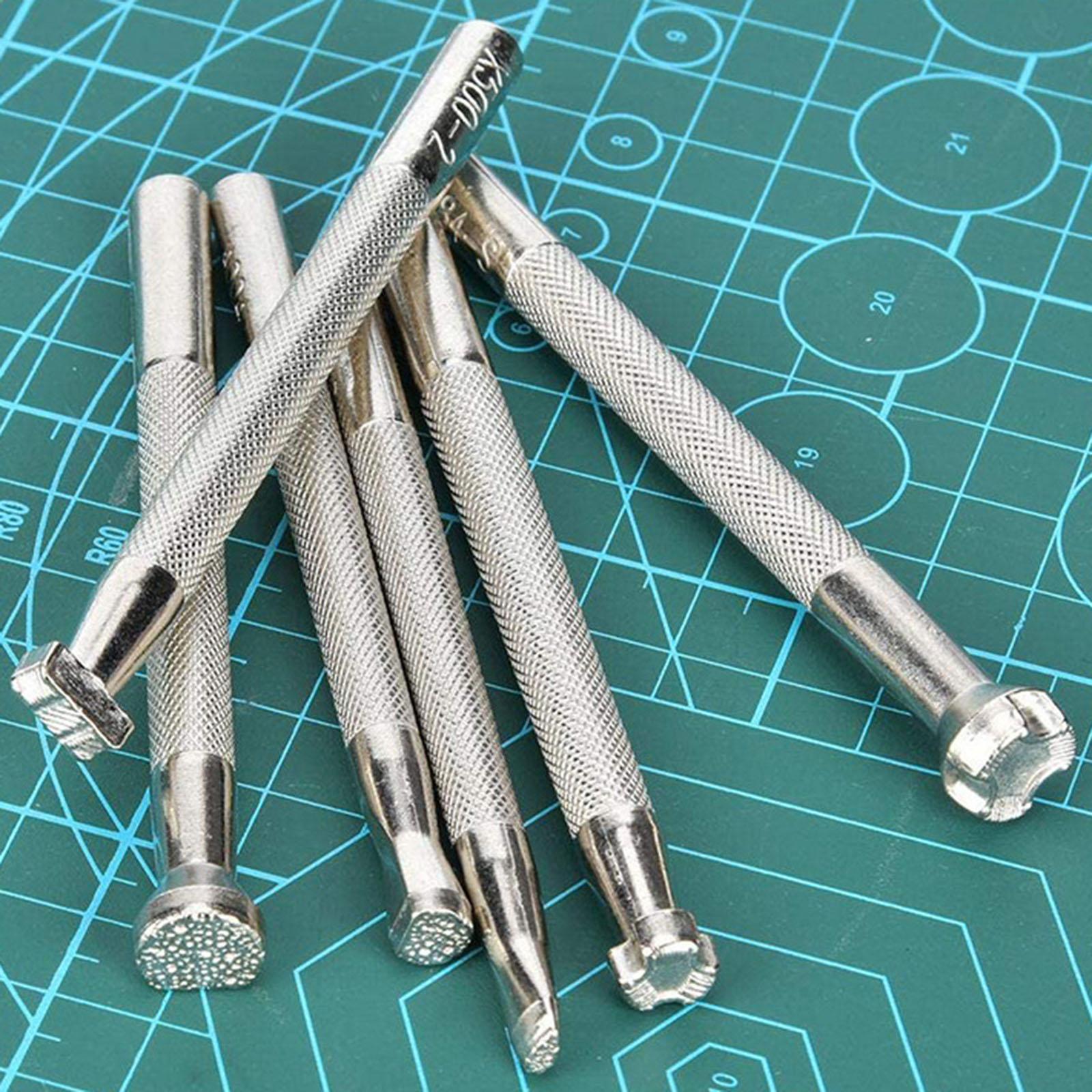 6Pcs Leather Stamping Tools Le - Leatherwork Art review and price