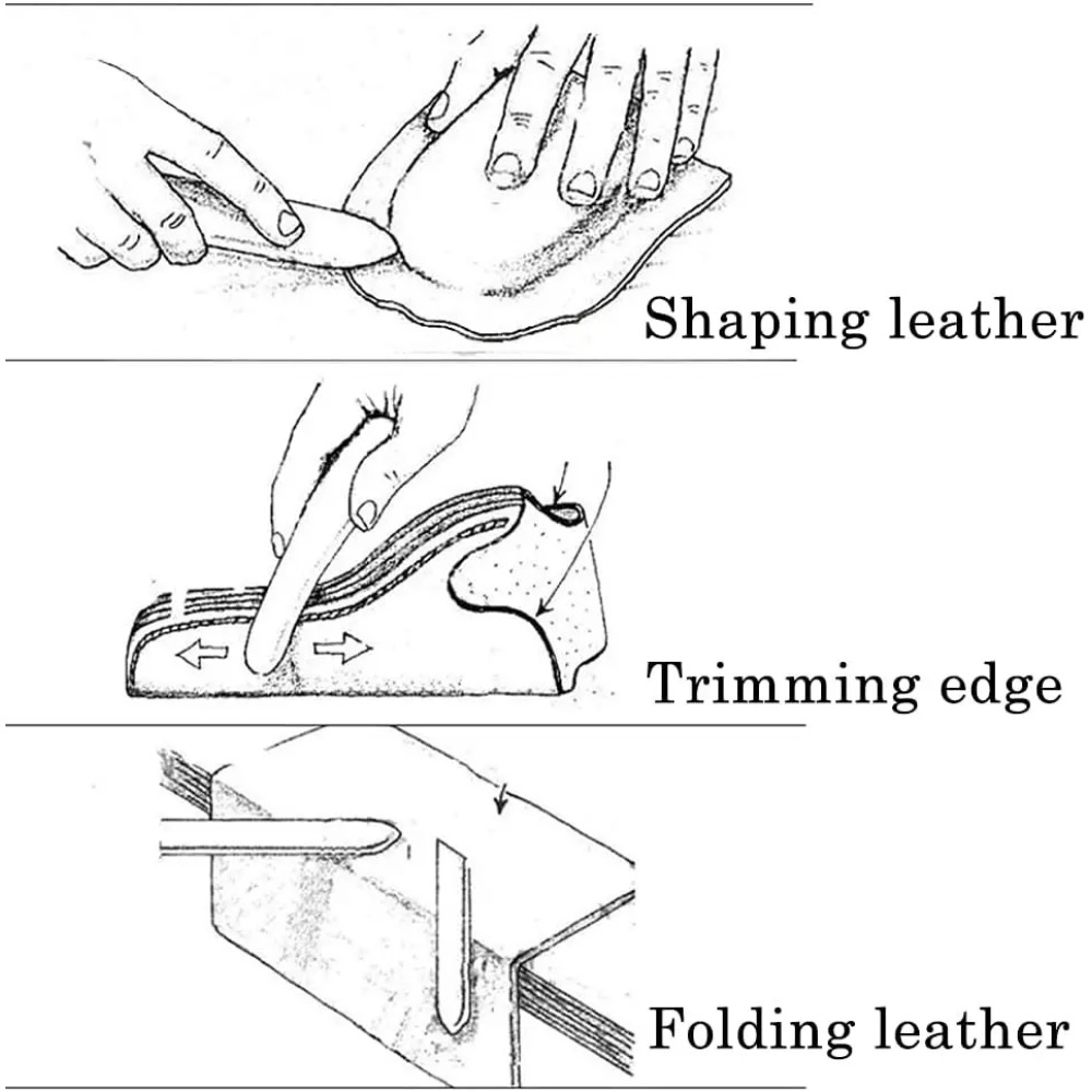 Leather Craft Edge Burnishing  - Leatherwork Art review and price